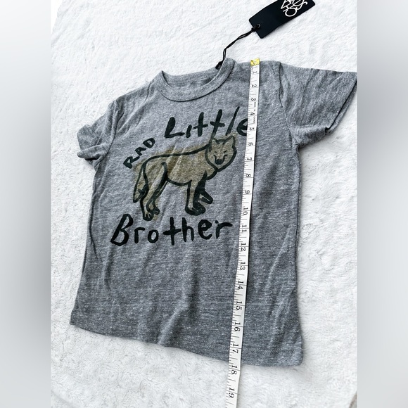 NWT- CHASER Boys Rad Little Brother Wolf Tee Shirt - Picture 7 of 7